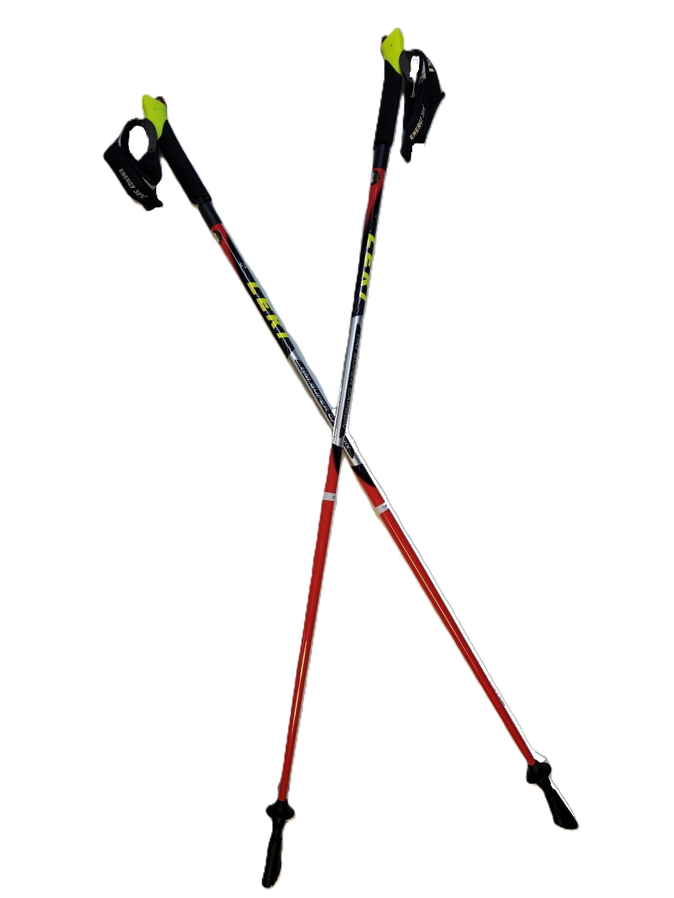 LEKI Nordic Walking Speed Pacer Vario (T2) HM Super Carbon Poles