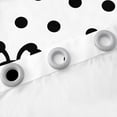 thumbnail image 4 of Manfei Kawaii Ladybug Curtains and Drapes,Polka Dots Black Out Curtains,Bling Glitter Curtains Pack of 2 (52x63 Each),Super Cozy Animal Room Decor, 4 of 6
