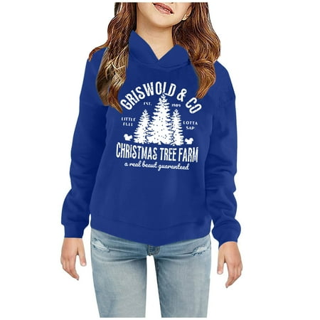 

Ganfancp Christmas Toddler Hoodie Soft & Stylish Print Sweatshirt for Boys & Girls Sizes 2-7 Years Casual Comfort Fashion Gift Clearance Sales Today Deals Prime