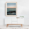 thumbnail image 2 of Montauk Sunset - Montauk New York Photography Oak Framed Wall Art Print 24 x 30 inches, 2 of 3