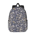 thumbnail image 1 of Easygdp Daisies Flowers Mochila Ligera de 15 Pulgadas para Estudiantes, Mochila Cómoda para la Escuela y Viajes, Correas Ajustables, 1 of 6
