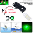 thumbnail image 3 of Fish Searchlight 12-24V LED Submersible Fishing Light Night Glow Fishing Finder Lamp, 3 of 7