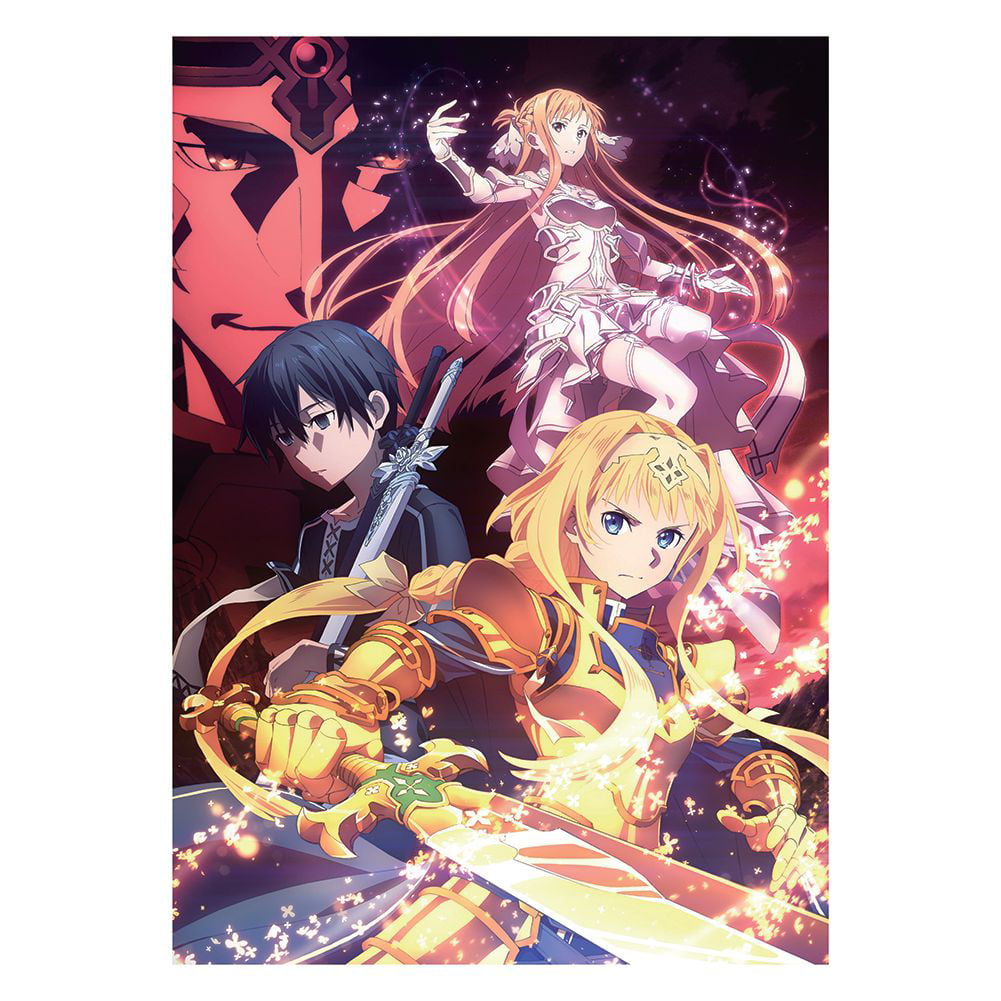 Sword Art Online Alicization HD Print Anime Wall Poster Scroll Room Decor
