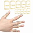thumbnail image 1 of 2-Pack Finger Splint Support Sleeve for Joint Protection and Fixation Oval Shape, 1 of 4