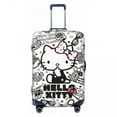 thumbnail image 1 of Custom Hello Kitty Luggage Cover Fashion Suitcase Protector Covers Suit For 18-32 inch, 1 of 1