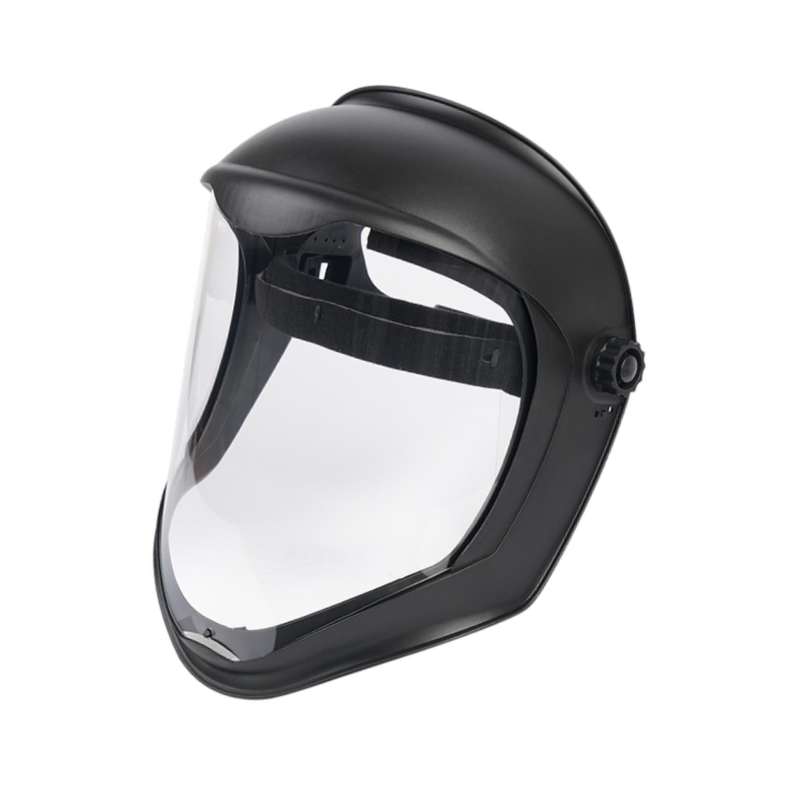 colaxi Anti Fog Full Face Face Cover Multipurpose Transparent Visor Guard for Working Weeds Whacking Gardening Cutting