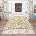 thumbnail image 2 of Designart 'Paisley Pattern' Vintage Duvet Cover Set, 2 of 4