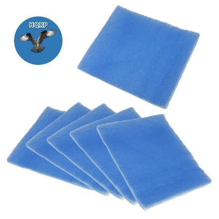 HQRP Replacement Polyester Filters (pack of 6) for BetterVent Indoor Dryer Vent ADR1BVC + HQRP