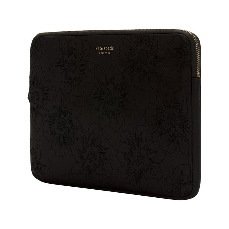 Kate Spade Slim Sleeve Black Hollyhock MacBook inch Bags and Sleeves - Walmart.com