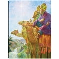 thumbnail image 1 of Cuadro Decorativo - Los Tres Reyes Magos Jr  Impresión en canvas, estrechado., 1 of 2