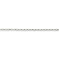 thumbnail image 3 of 925 Sterling Silver 2mm Elongated Open Link Chain 20 Inch, 3 of 5