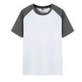 BOBOGOJP Boys Tshirt Raglan Short Sleeve Shirt Cotton Blend Basic Tees ...