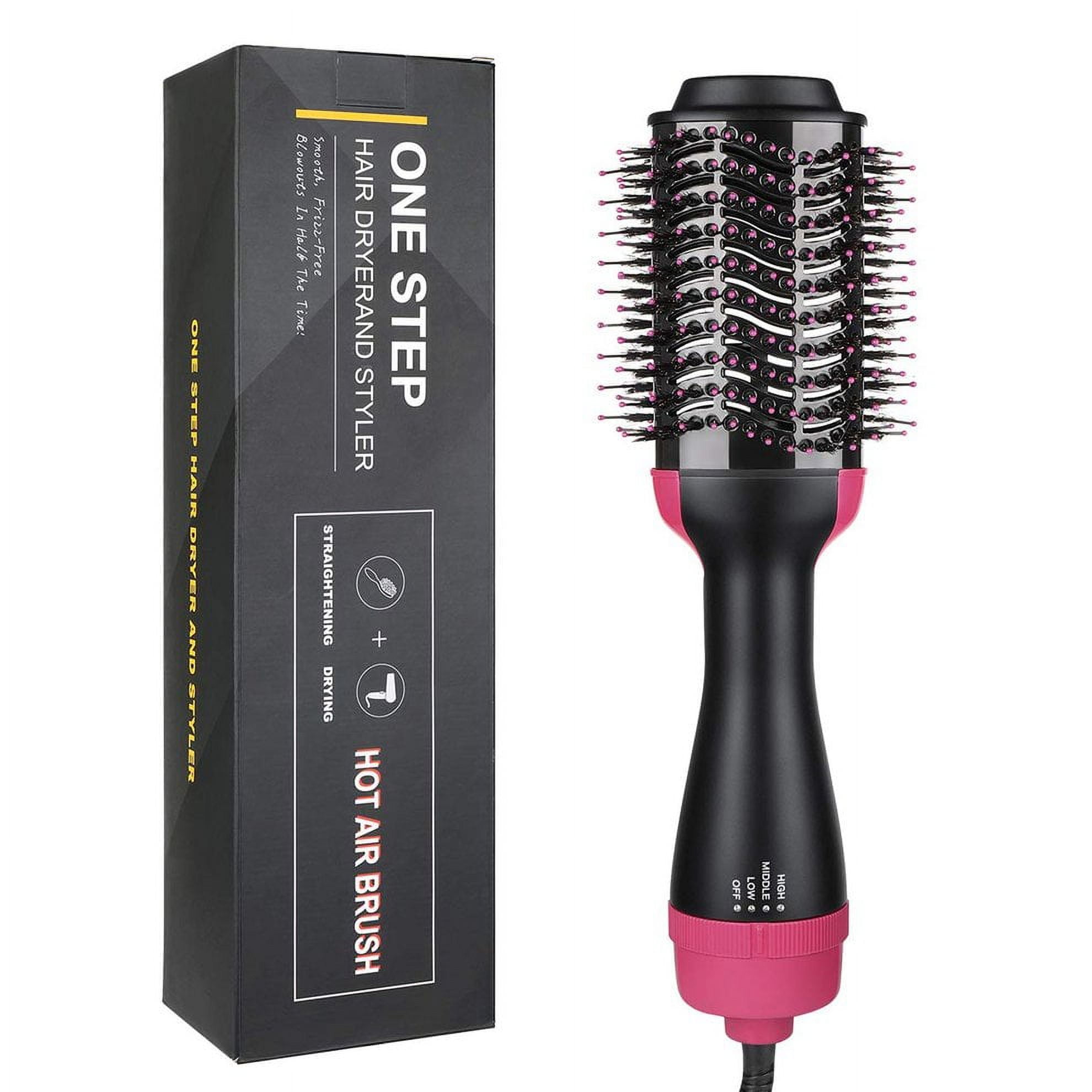 Hair brush curler best sale