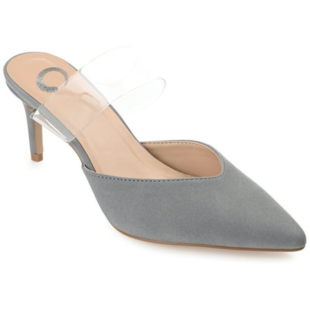 

Journee Collection Womens Ollie Mules Low Stiletto Pointed Toe Pumps