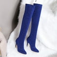 thumbnail image 4 of Fesfesfes Boots for Women Fall Winter Fashion Was Thin High-heeled Women's US:7.5(40), 4 of 7