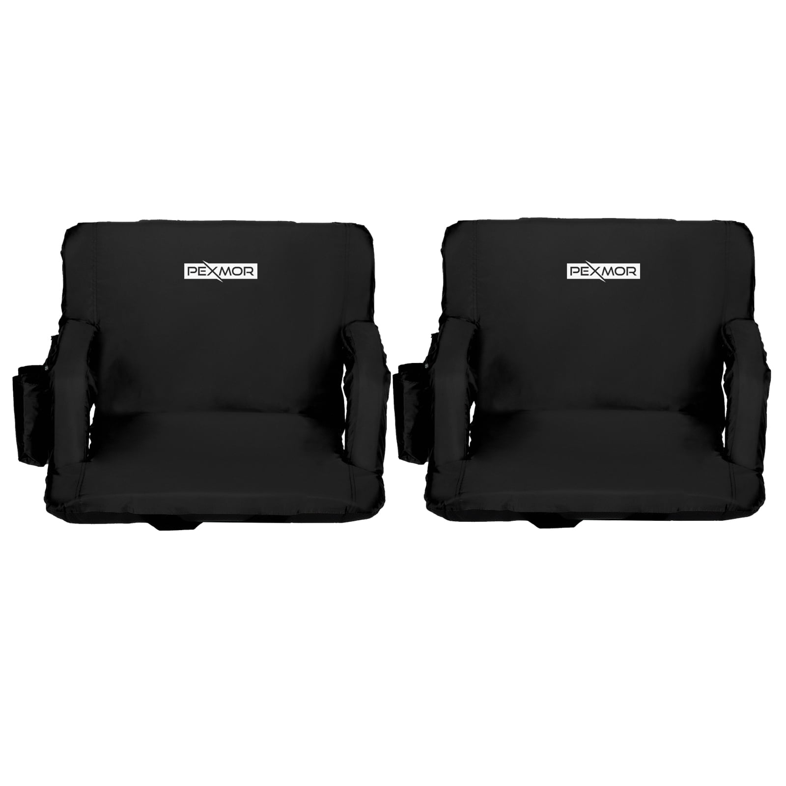 PEXMOR 2Pack Stadium Seat for Bleachers with Back Support & Carrying
