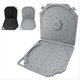 thumbnail image 3 of Caja de Almacenamiento para Carretes de Cinta Vacíos de 10 Pulgadas, Resistente A Arañazos, Protección Total, Caja de Cintas de Sonido con Carrete Abierto, Color Negro., 3 of 5