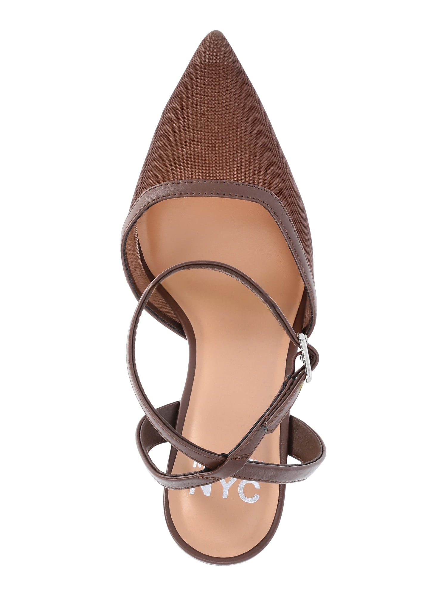 Madden NYC Women's Mesh Pointed Toe Heels