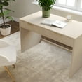 thumbnail image 5 of Martha Stewart Home Office Modular 2 Drawer Desk in Light Natural with Brushed Gold Hardware, 5 of 11