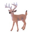thumbnail image 1 of Ornement de Noël Modèle de Cerf Jouet Simulation Modèle de Cerf Réaliste pour Maison Magasin Centre Commercial (Motif Surface Rugueuse Mâle), 1 of 7