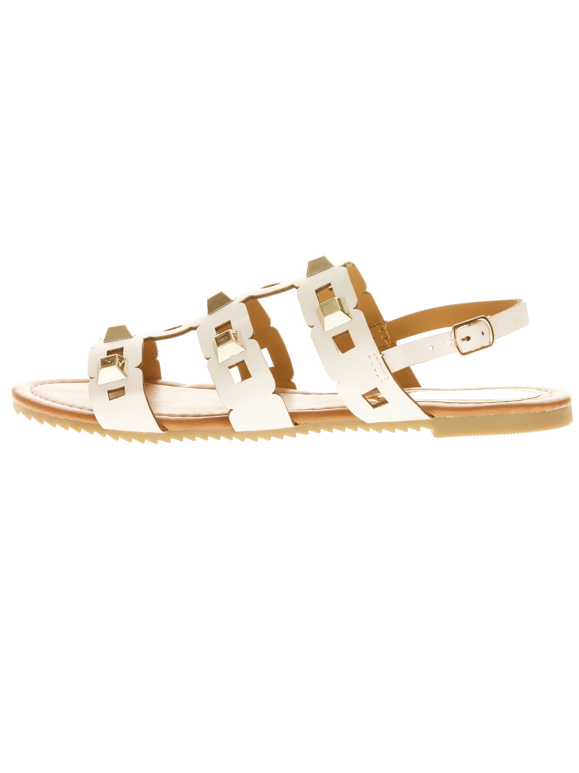 Victoria K Women's Straps and Studs Sandals