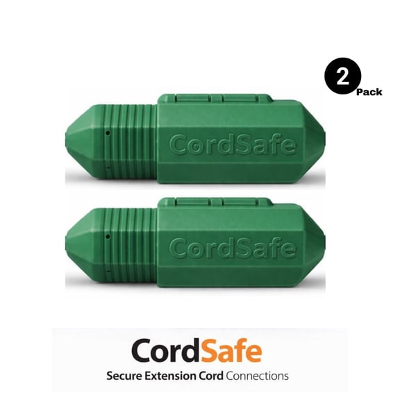 Extension Cord Connection Protector by CordSafe PLUS, Weather-Resistant