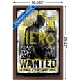 thumbnail image 3 of DC Comics Movie - Batman v Superman - Fear the Bat Wall Poster, 14.725" x 22.375", Framed, 3 of 5