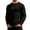 a01Black, variant on LODIENY Mens Crew Neck Jacquard Textured Sweater Knit Casual Plaid Patterned Tops Long Sleeve Classic Fit Stretch Sweaters Gray S