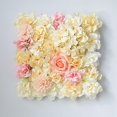 thumbnail image 4 of Panel de pared artificiales de 38 cm cm, alfombrilla florales, pantalla de seda decorativa 01 Yuyangstore Panel de pared de flores, 4 of 7