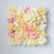 thumbnail image 4 of Panel de pared de flores artificiales, paneles decorativos de flores de seda para bodas. 01, 4 of 7