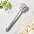 thumbnail image 3 of Qnjujn Bath Brush, Extra Long Handle Back Scrubber with Soft Bristles, Exfoliating Shower Brush for Men Women, Hanging Loop for Bathroom, Massaging Body Wash Tool, 3 of 3