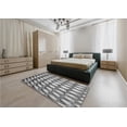 thumbnail image 4 of Ahgly Company Indoor Rectangle Patterned Gray Cloud Gray Area Rugs, 4' x 6', 4 of 6