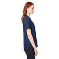 thumbnail image 3 of North End NE102W Women's Replay Recycled Polo-Classic Navy-L, 3 of 3