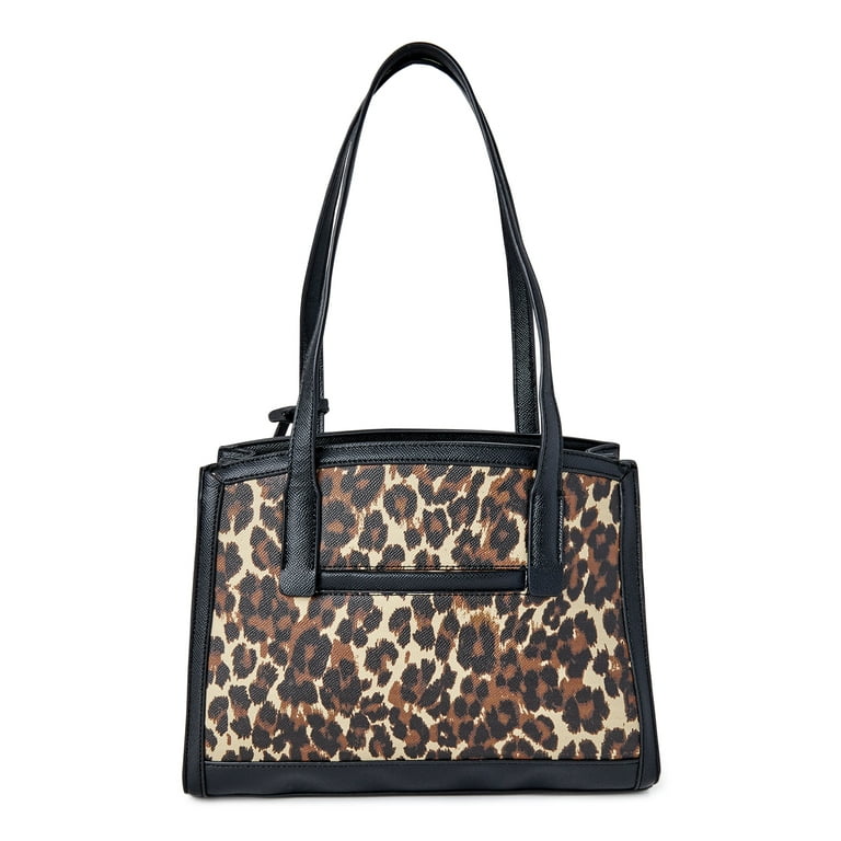 Leopard cheap print satchel