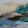 thumbnail image 3 of Yosemite Home Decor "Wave Goodbye" Wood Gallery Wrapped Wall Art in Multi-Color, 3 of 4