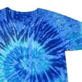 thumbnail image 2 of Colortone Womens Rainbow Tie-Dye Short Sleeve Heavyweight T-Shirt, 2 of 4