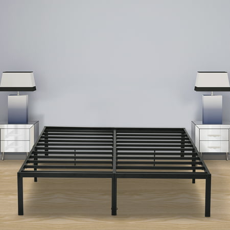 GranRest 14'' Innovative Metal Platform Bed Frame,