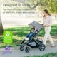 thumbnail image 3 of Cochecito UPPAbaby Vista V3 - Sistema de cochecito individual a doble de tamaño completo - Asiento para niños pequeños, protector contra insectos, protector contra la lluvia y bolsa de almacenamiento, 3 of 5