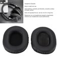 thumbnail image 3 of Almohadillas Para Auriculares, Mejoran La Del Sonido, Fácil Instalación, Cuero Proteico, 2 Pares De Almohadillas Para Auriculares Para ATH-M50 ATH-M50X ATH-M40X ATH-M30X, 3 of 7