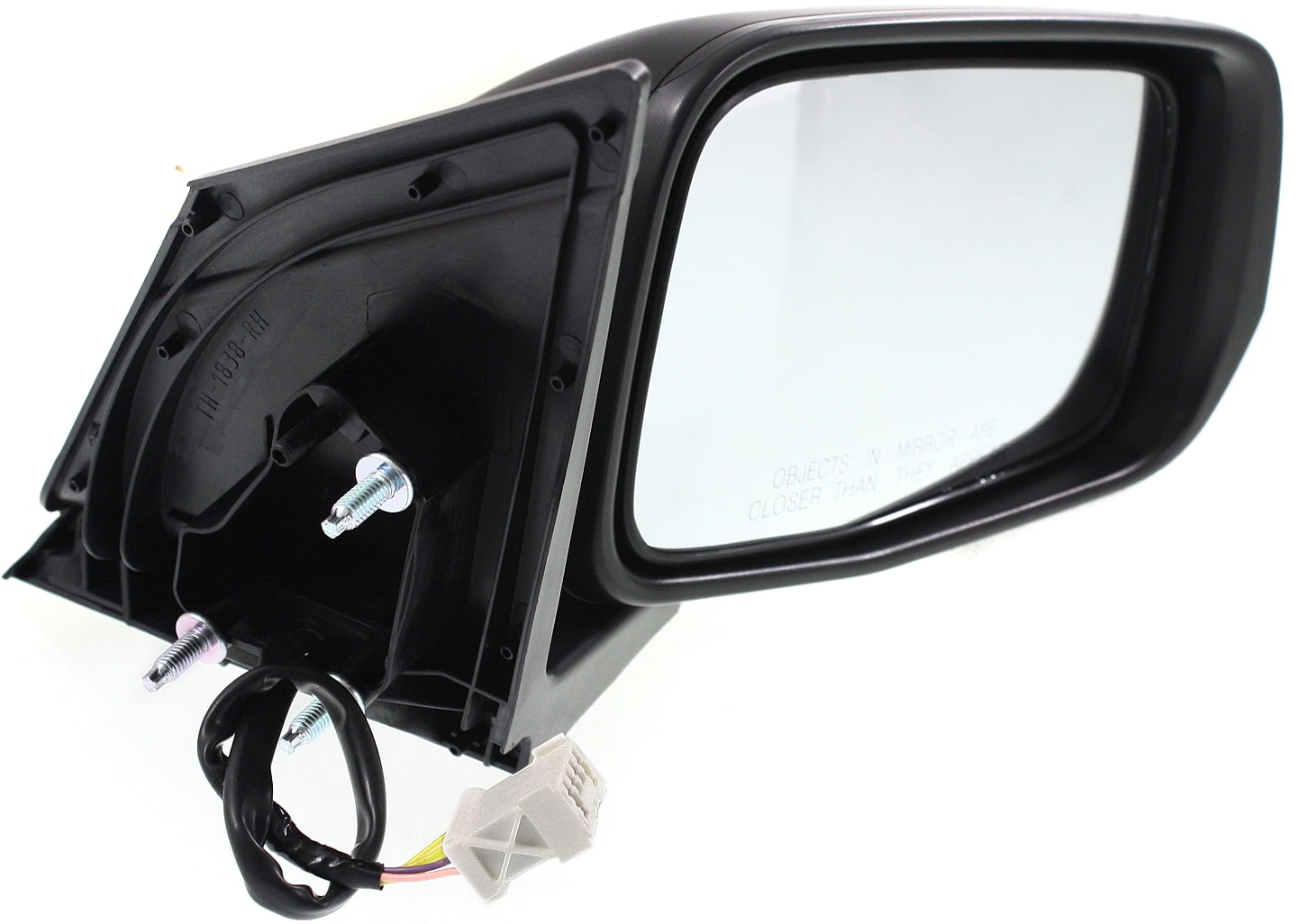 Mirror Compatible With 2011-2015 Honda Cr-Z Right Passenger Side In-Housing Signal Light Paintable Kool-Vue