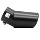 thumbnail image 2 of 2X Embellecedor de Coche Tubo de Escape 63 mm Acero Inoxidable Punta de Silenciador Doblada Cola de la Garganta Negro, 2 of 5