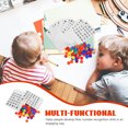 thumbnail image 3 of 1 Set Paper Bingo Cards Set Bingo Game Kit For Family Gatherings And Parties Bingo Game Cards And Plastic Chips Enhances Number Recognition, 3 of 7