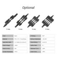 thumbnail image 2 of Amdohai Branch Solar Connector T Connectors for Parallel Connection between Solar Panels 3-Way IP67 Waterproof Solar Panel Cable Male Female Connector 14AWG-10AWG, 2 of 8
