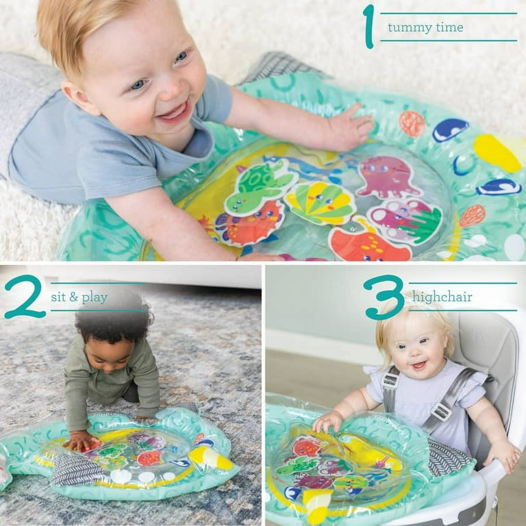 Fold and Go Navy Portable Baby Mat Tummy Time Toy + Reviews