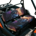 thumbnail image 2 of Uorisanigo Mule Seat Covers Anti-Slip Colorful Galaxy Wolf UTV Bench Seat Cover Set Suitable for Kawasaki Mule 3000 3010 3020 4000 4010 2001-2023 2025 UTV Accessories for All Seasons, 2 of 7