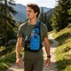 thumbnail image 5 of Bolso bandolera de nailon ligero para hombre y mujer con múltiples compartimentos, correa ajustable, diseño resistente al agua, ideal para viajes, actividades al aire libre y uso diario., 5 of 6