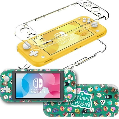 Buy Nintendo Switch Lite Skin With Clear Case Package Cute Cartoon Nintendo Switch Lite Decal Wrap Sticker Hard Cover Ns Lite Console Accessories Online In Turkey