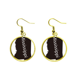 thumbnail image 1 of Mississippi Estados Unidos mapa silueta Ear Dangle Golden Drop Earring Jewelry Mujer Unbranded M, 1 of 3