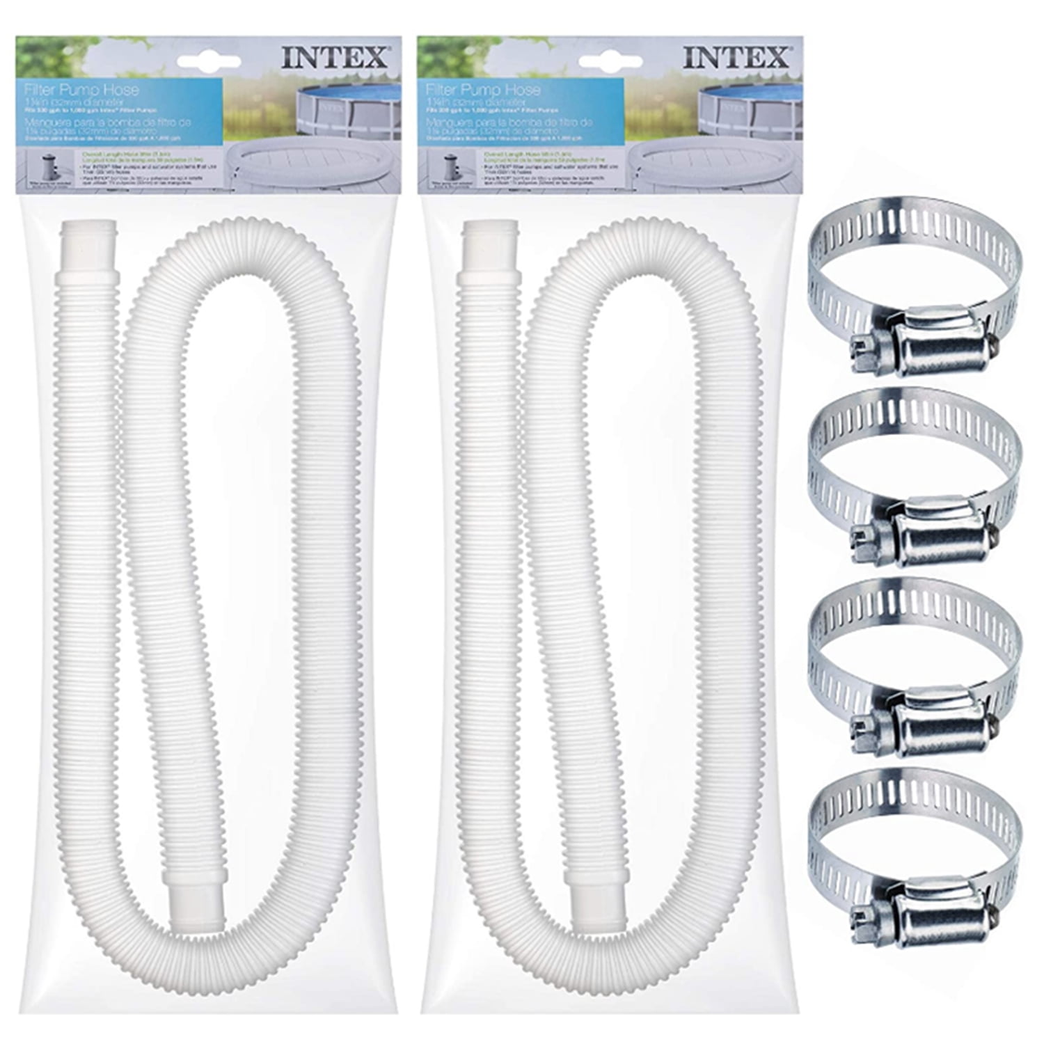 Swimming Pool Filter Hose Pool Pump Replacement Hose Replacement Hose 1.25 Inch Diameter 59 Inch