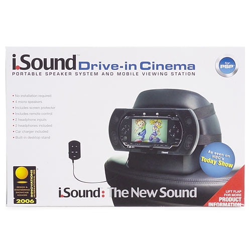 i.Sound PSP Drive In Cinema Speaker system for Sony P nk PSP Sony PlayStation Portable PSP 1000 series